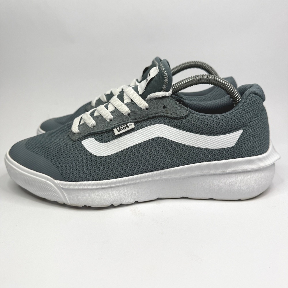 Vans UltraRange BRZ Mens 9.5 Stormy Weather Grey Mesh Low Top Sneakers - Picture 2 of 9